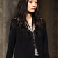 lace sailor collar long dress【Delivery in July 2026】