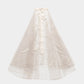 feather beads tulle veil【Delivery in March 2026】