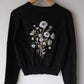 wild bloom beads embroidery cardigan Black【Delivery in February 2026】