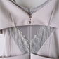 layered bra jersey cami one-piece Ash gray【Delivery in February 2026】