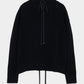 lace crochet knit ribbon cardigan Black【Delivery in August 2026】