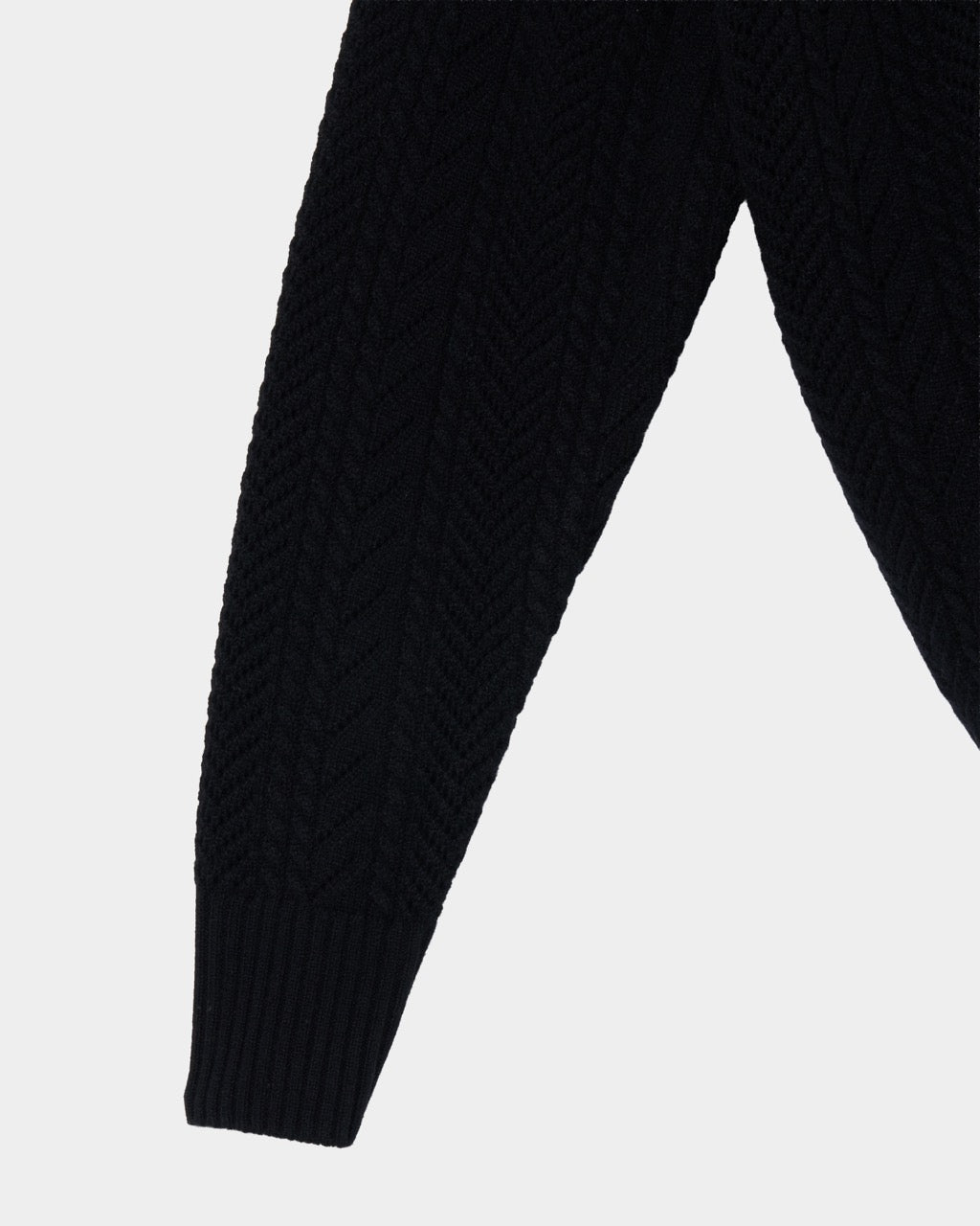 lace crochet knit ribbon cardigan Black【Delivery in August 2026】