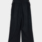 piercing stripe cross tack pants Black【Delivery in July 2026】