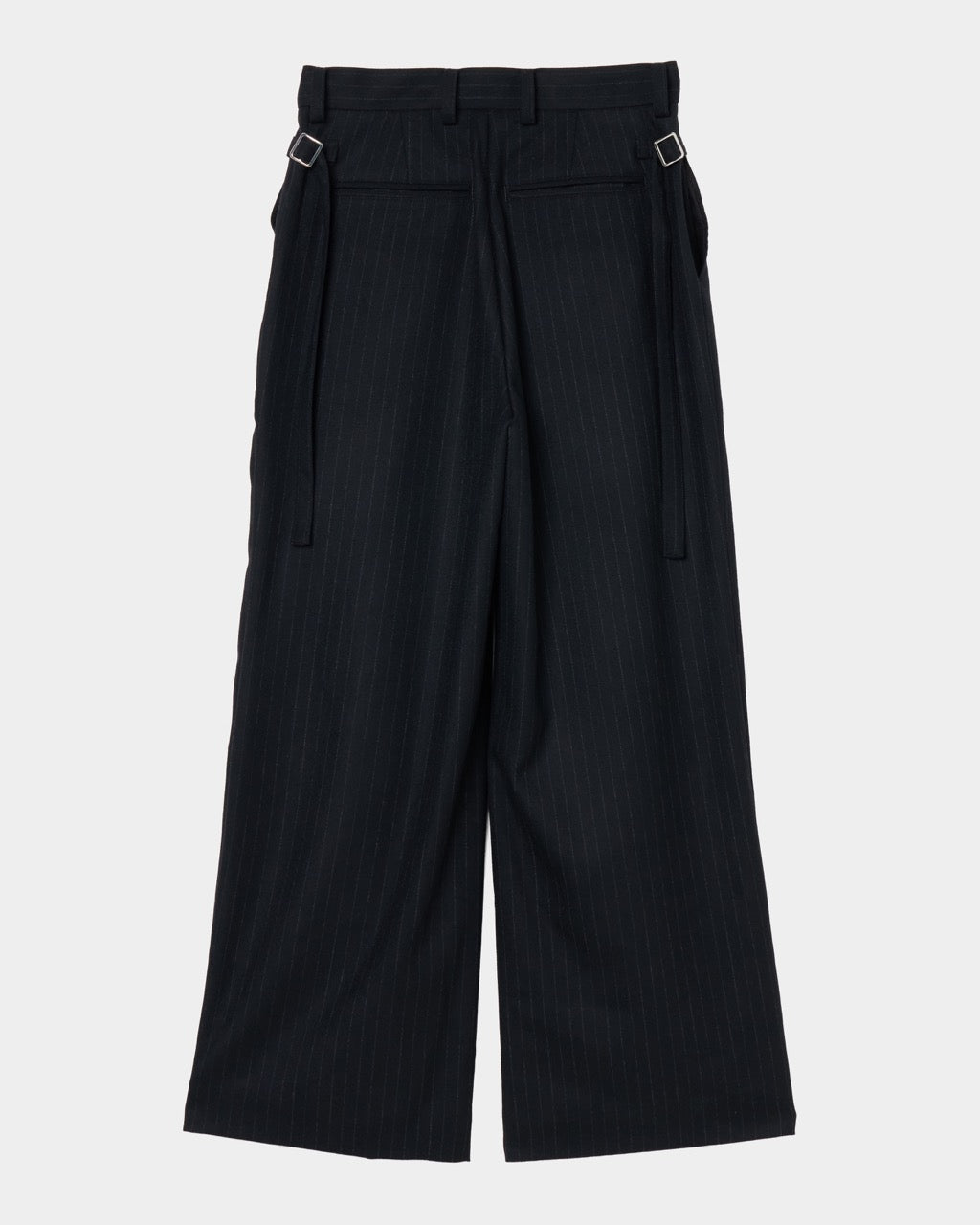 piercing stripe cross tack pants Black【Delivery in July 2026】