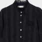lace cuffs tack blouse Black【Delivery in June 2026】