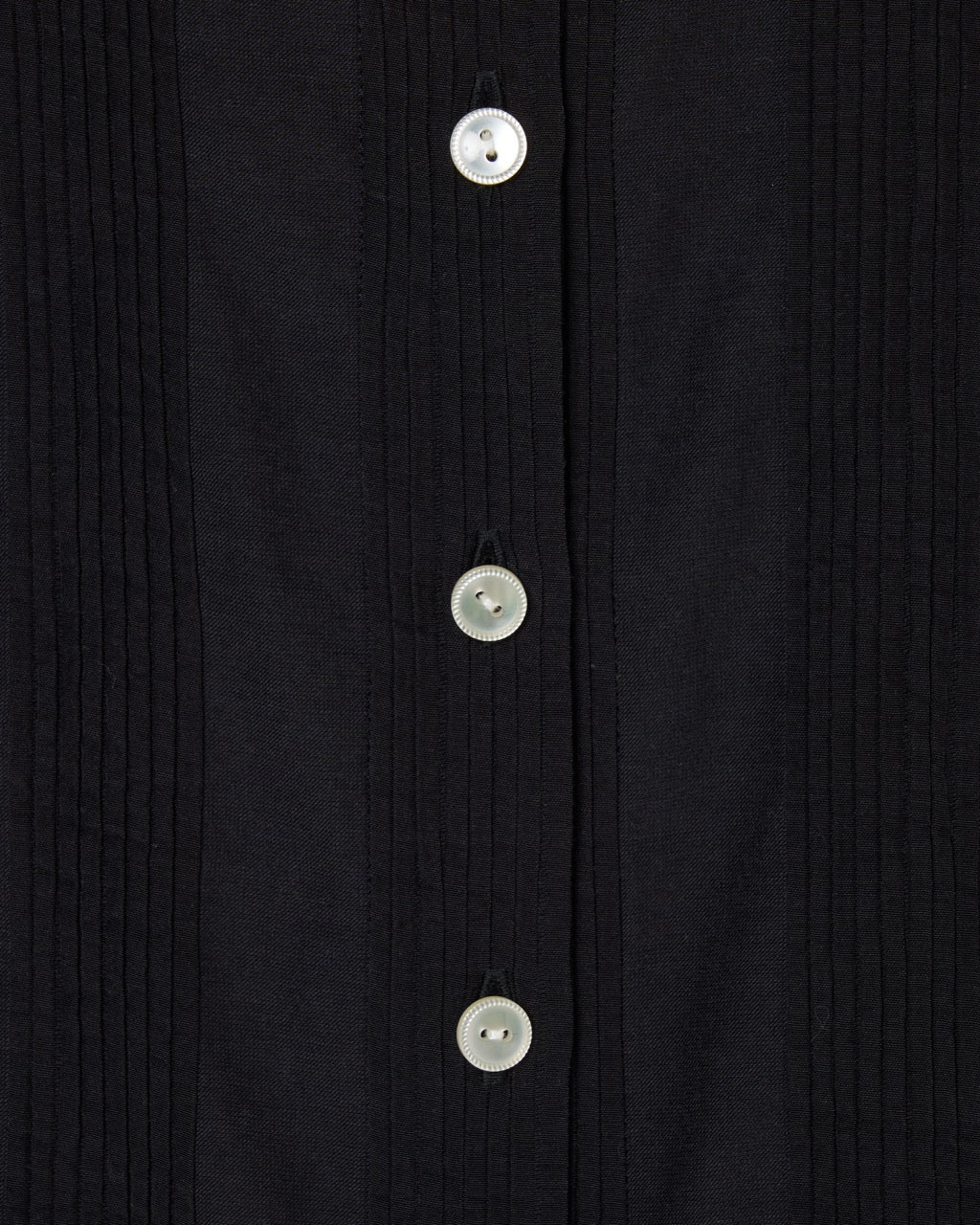 lace cuffs tack blouse Black【Delivery in June 2026】