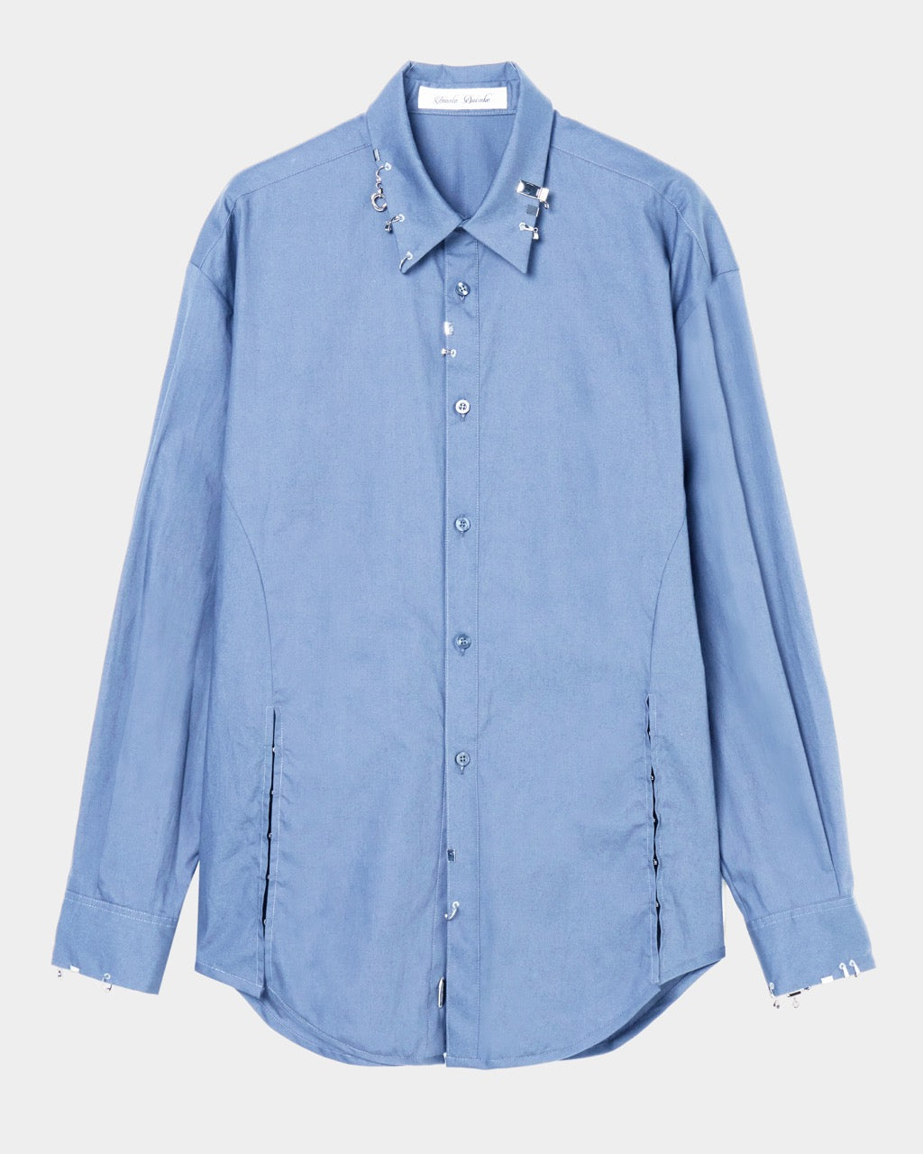 タナカダイスケ|シャツ|body piercing shirt White – tanakadaisuke