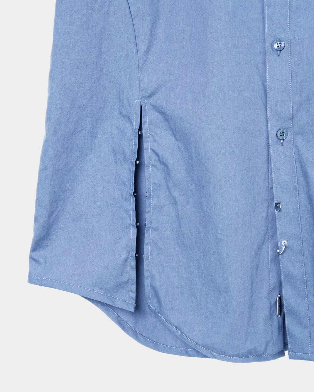 body piercing shirt Blue【Delivery in July 2026】