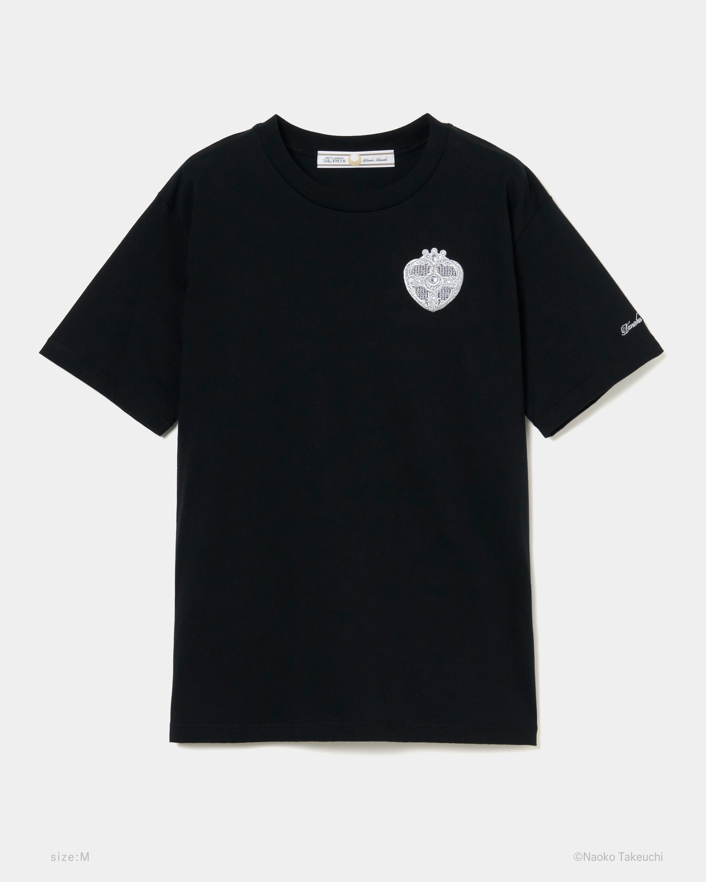 Cosmic Heart Compact T-shirt (Black)【stock】