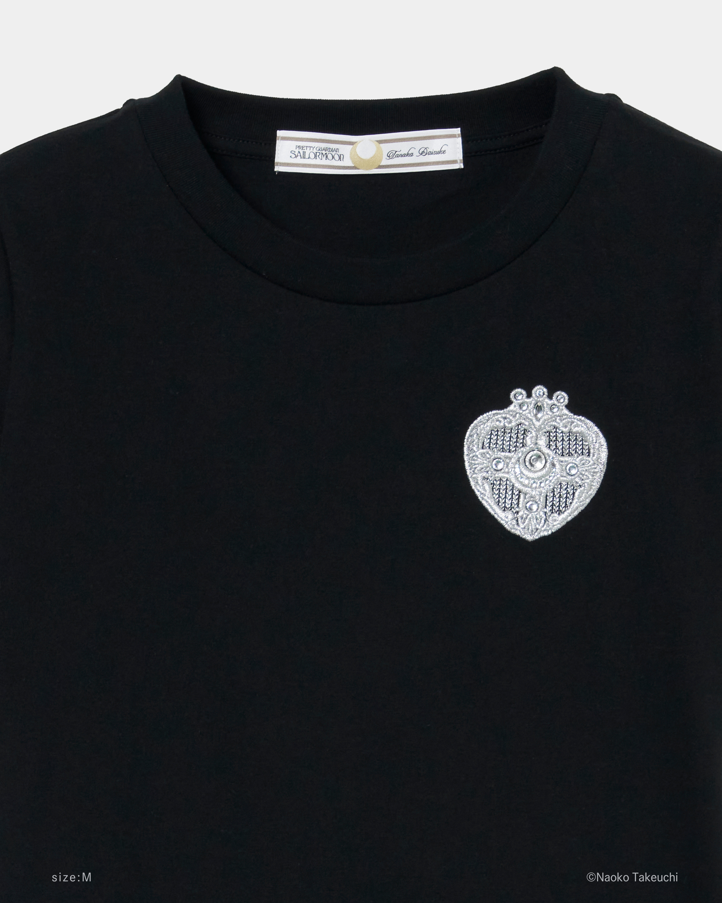 Cosmic Heart Compact T-shirt (Black)【stock】