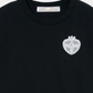 Cosmic Heart Compact T-shirt (Black)【stock】