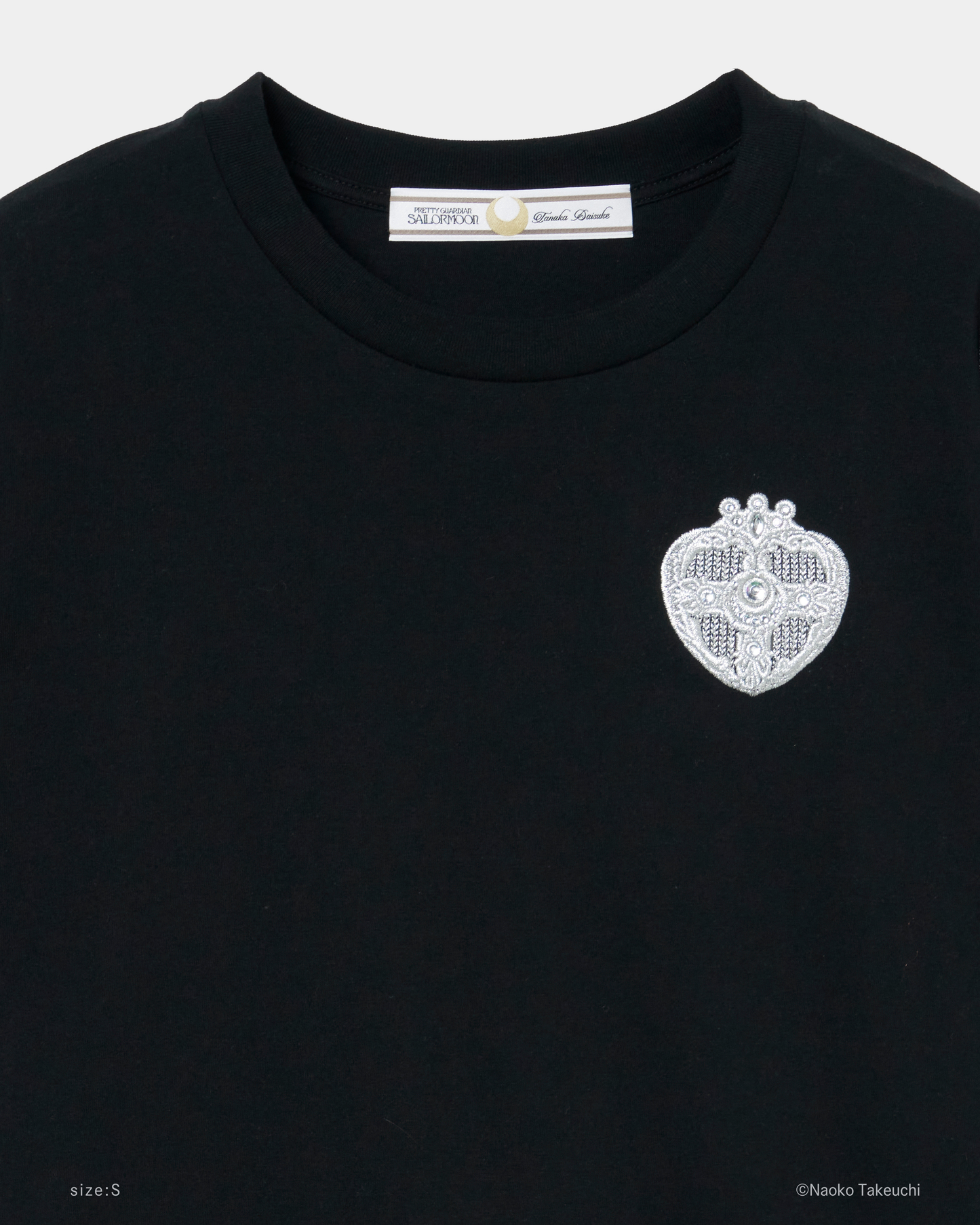 Cosmic Heart Compact T-shirt (Black)【stock】