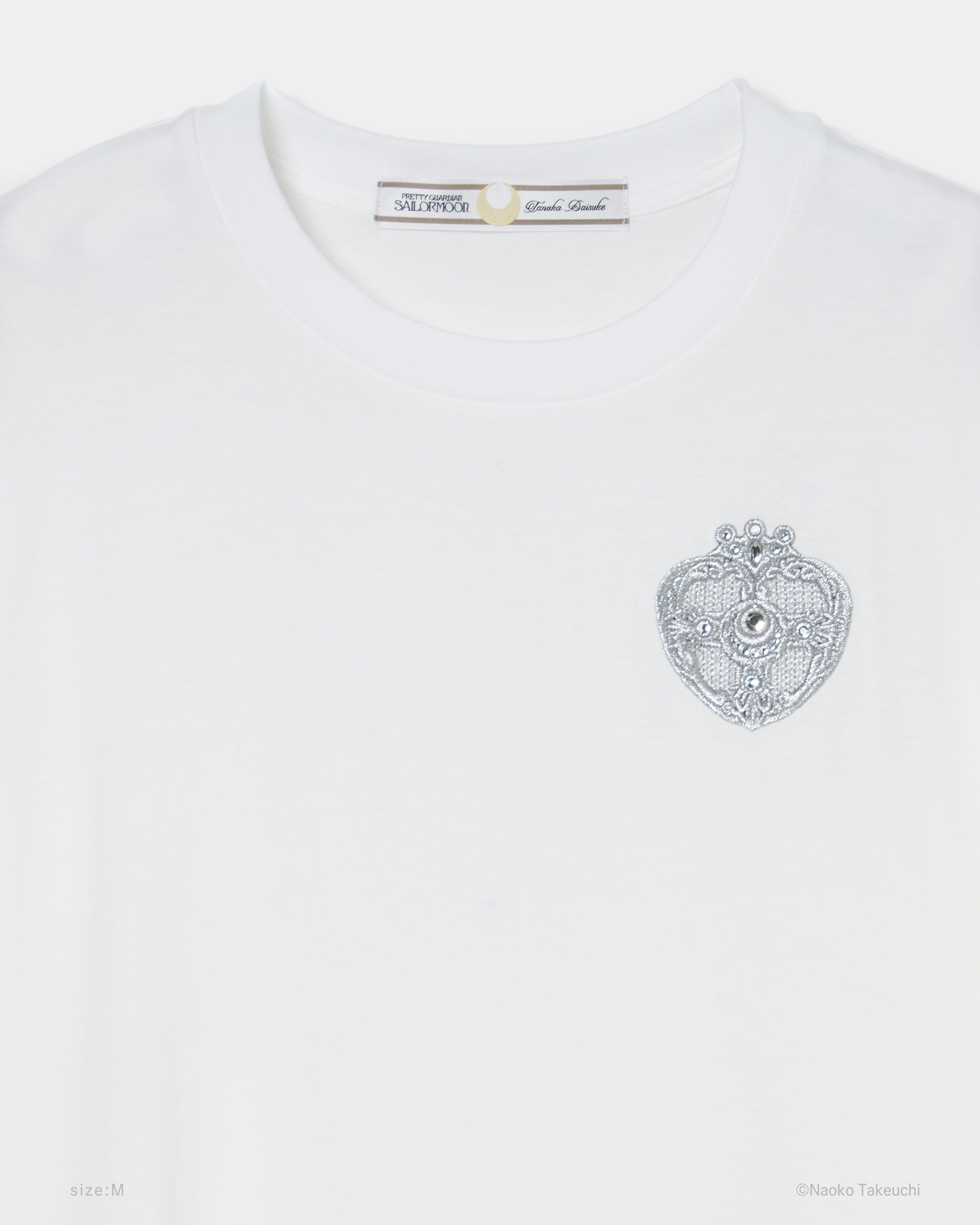 Cosmic Heart Compact T-shirt (White)【stock】