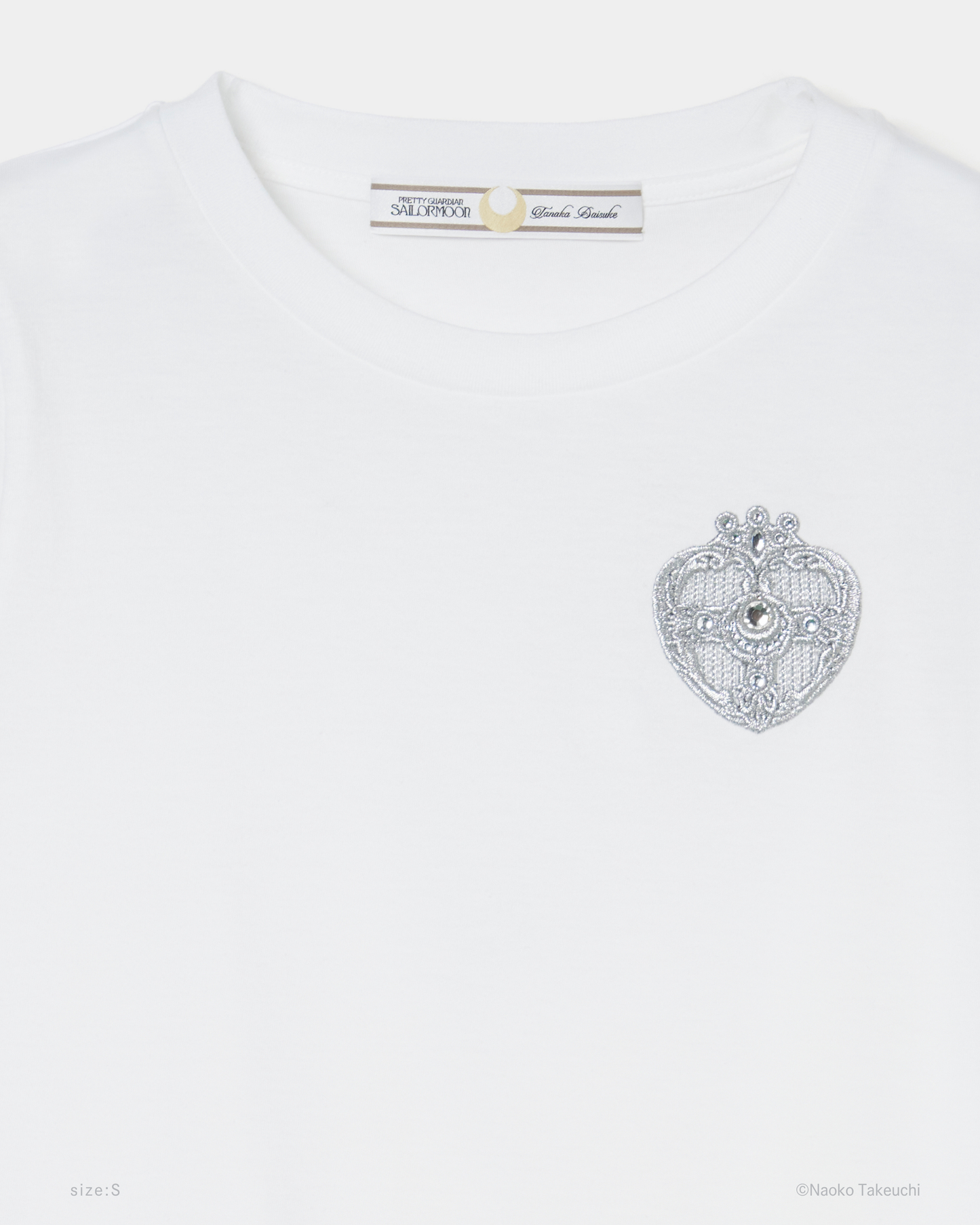 Cosmic Heart Compact T-shirt (White)【stock】