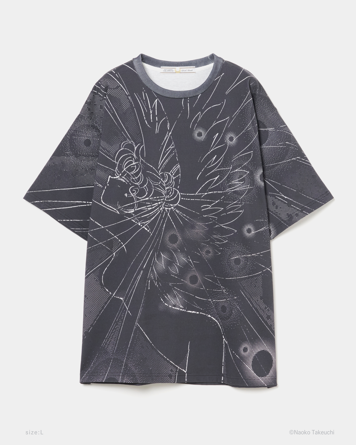 Eternal Sailor Moon T-shirt (Black)【stock】
