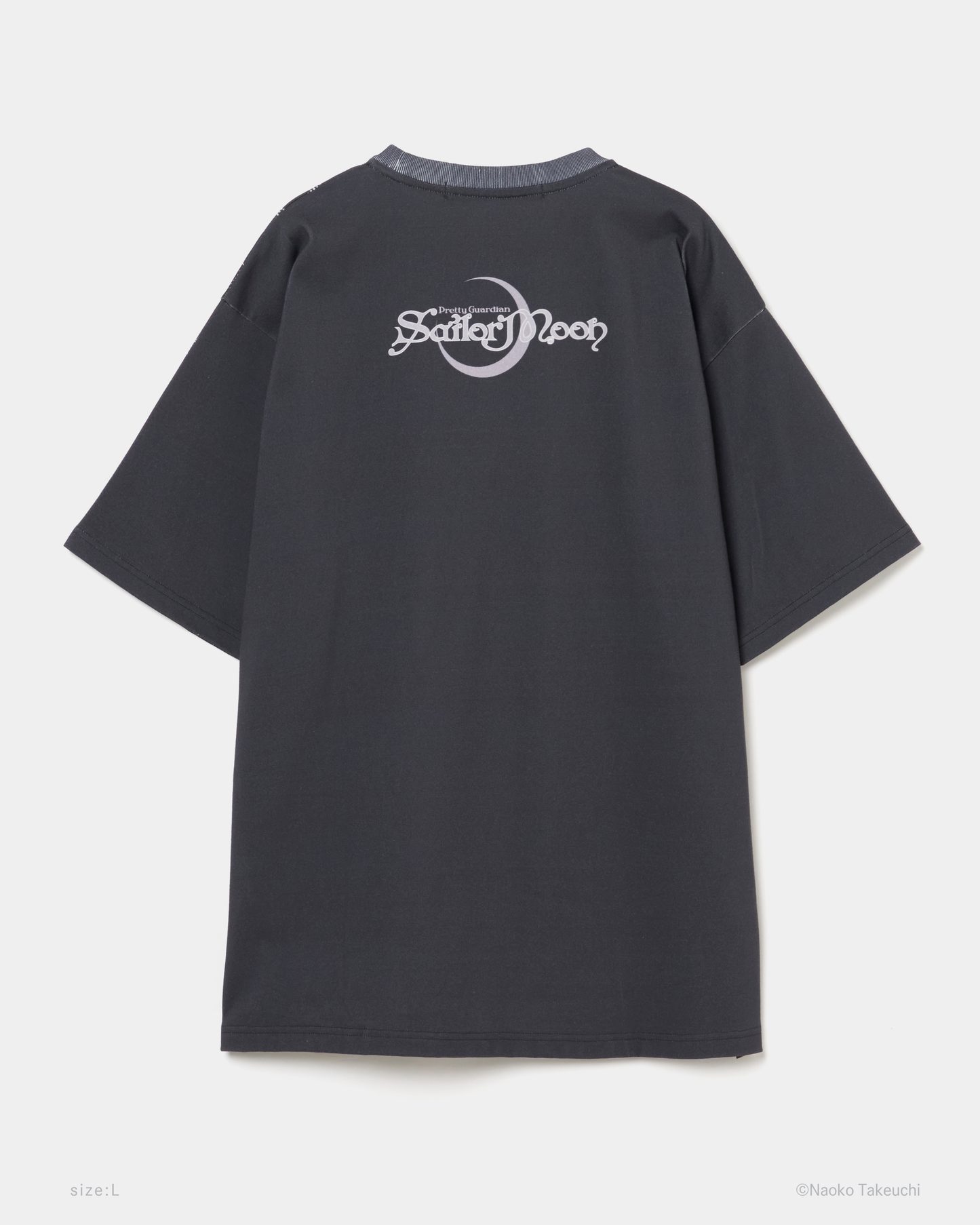 Eternal Sailor Moon T-shirt (Black)【stock】