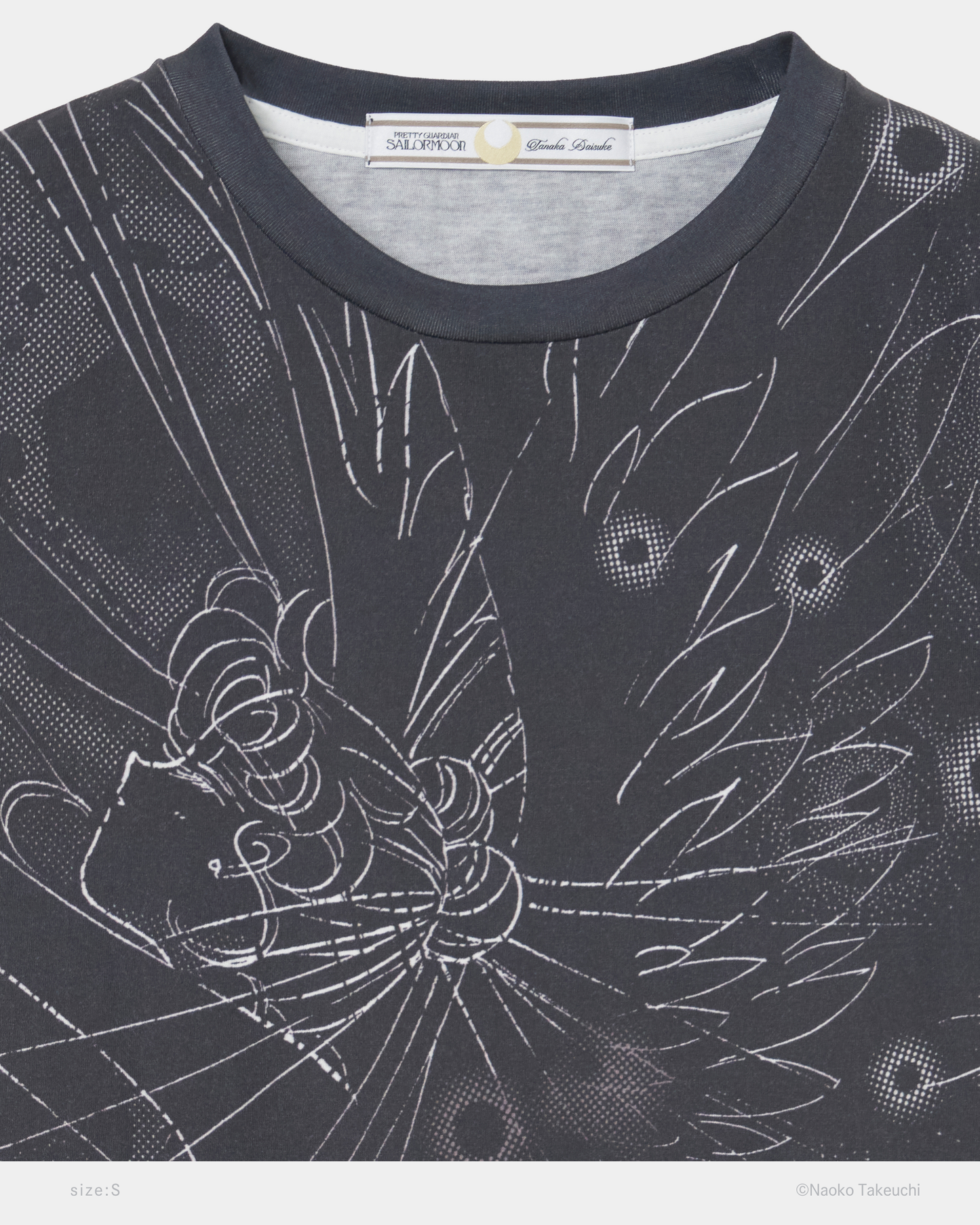 Eternal Sailor Moon T-shirt (Black)【stock】