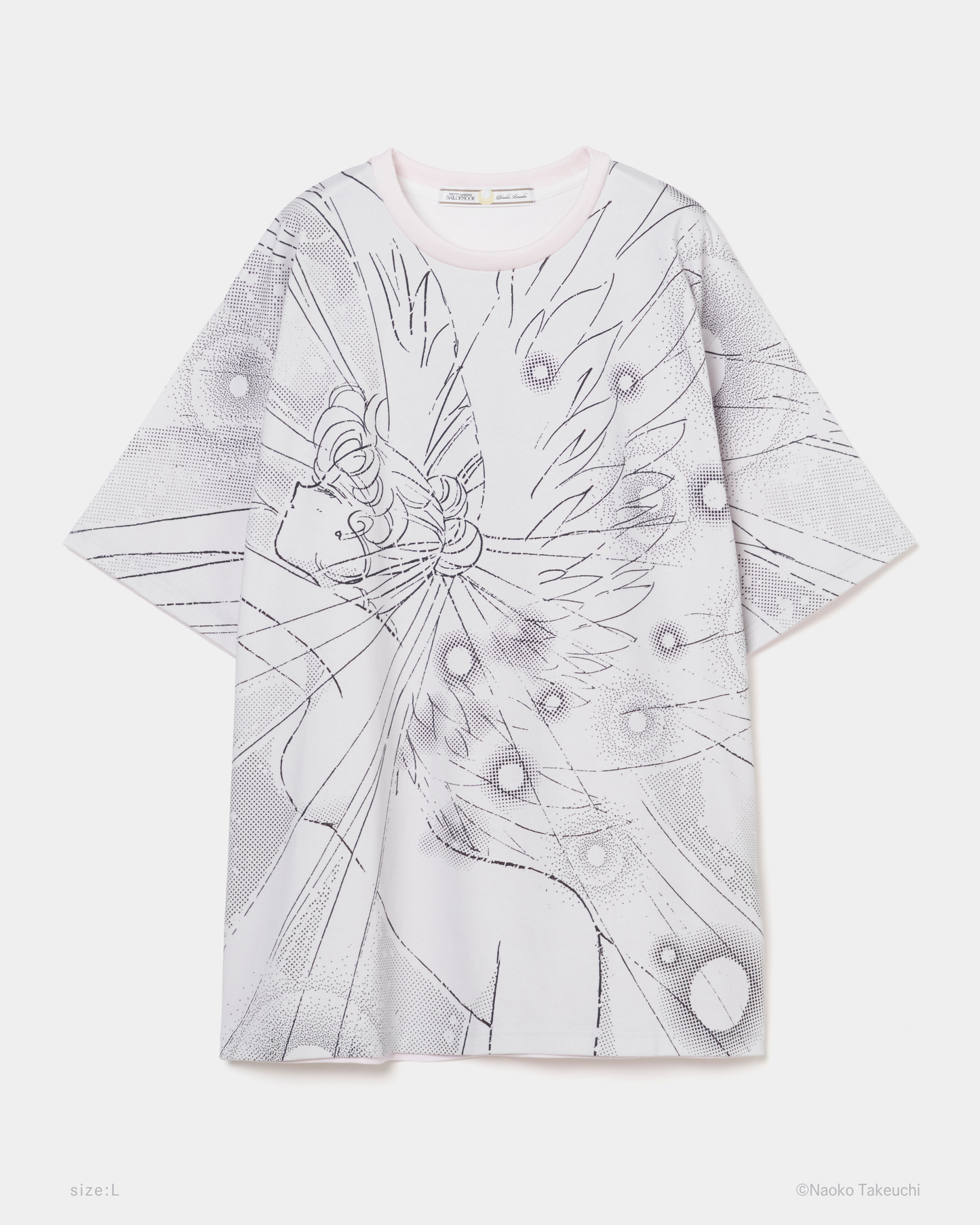 Eternal Sailor Moon T-shirt (Pink)【stock】