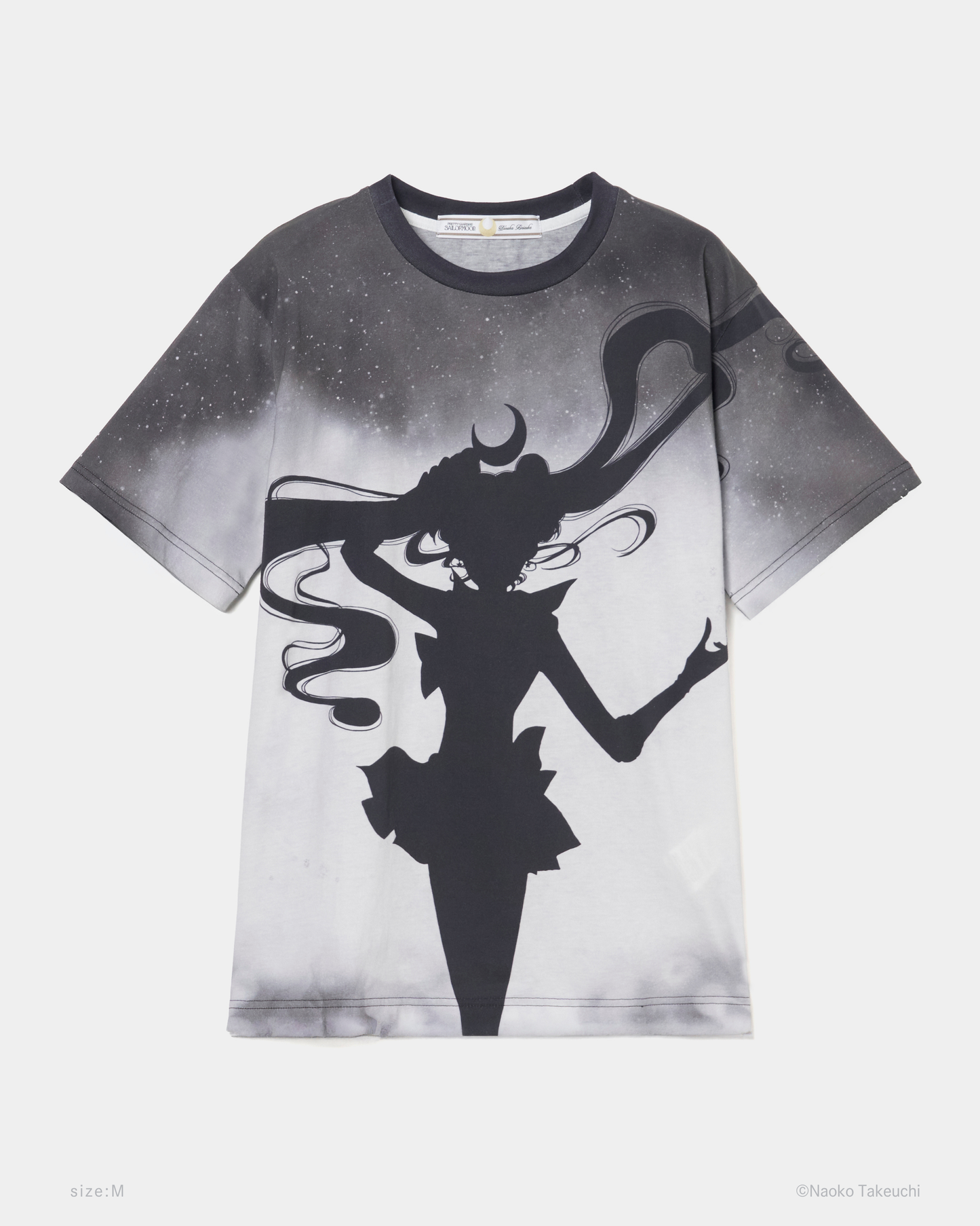 Sailor Moon silhouette T-shirt【stock】