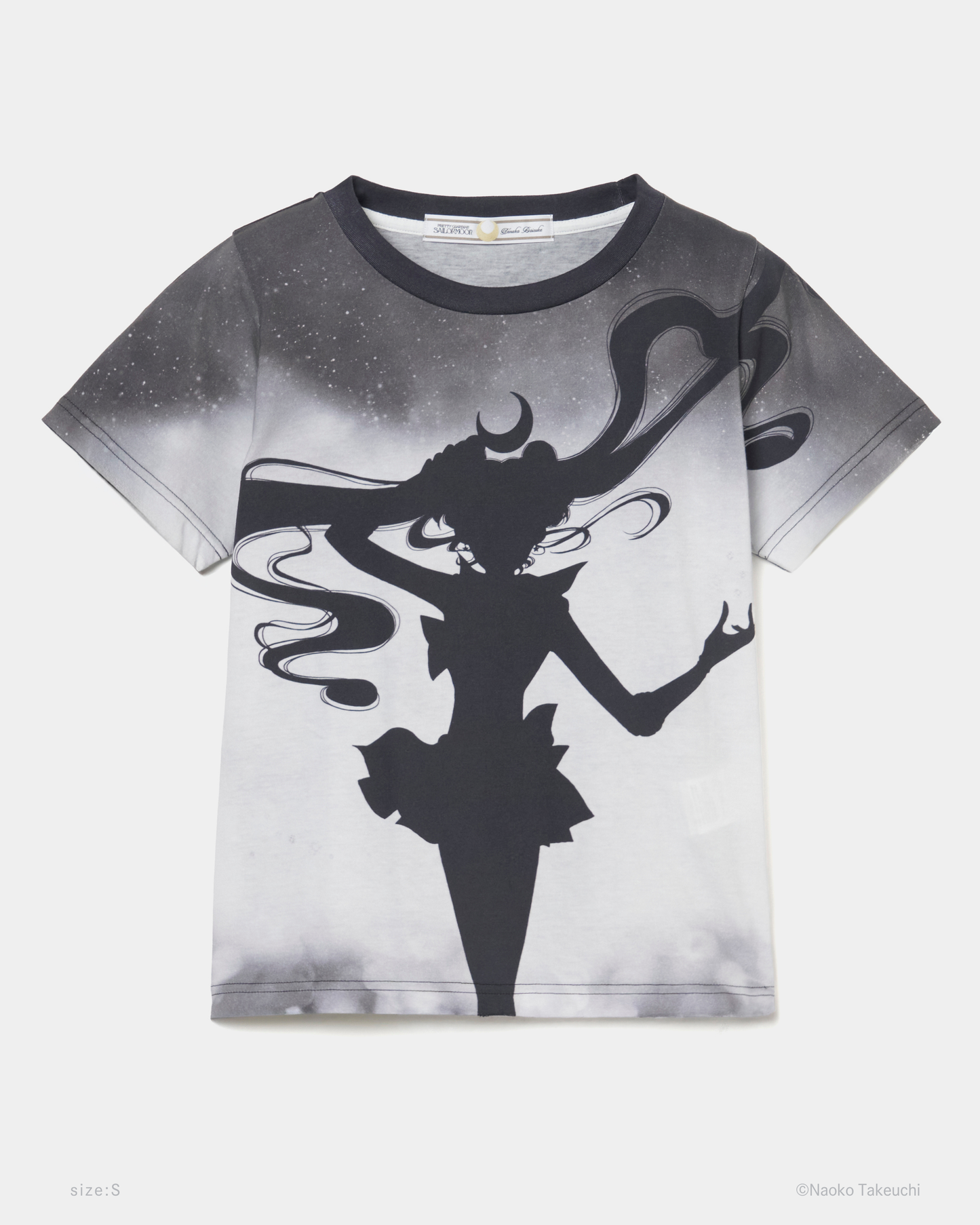 Sailor Moon silhouette T-shirt【stock】