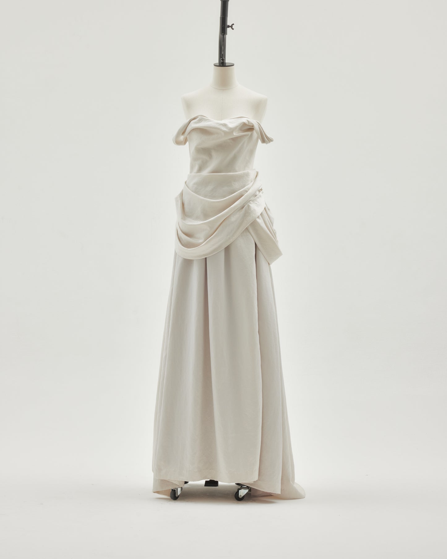 bijou cross tulle dress White【Delivery in March 2027】