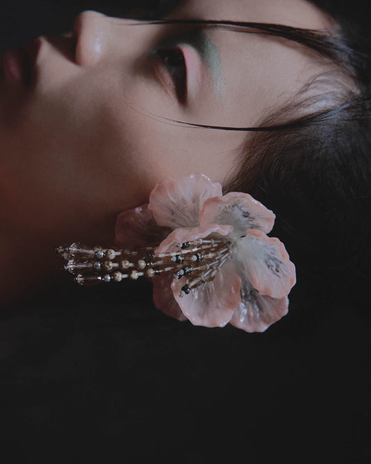 andrcium fringe flower clip【Delivery in July 2024】