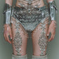 crystal fringe armor pants【Delivery in August 2025】