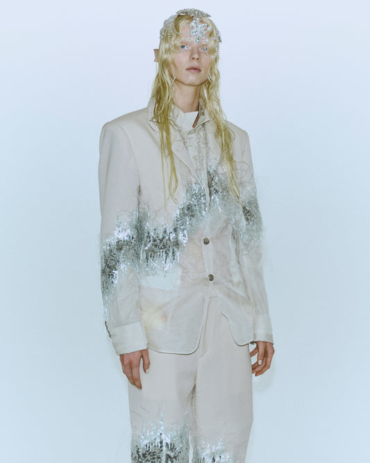 dripped sequin jacket【Delivery in March 2025】