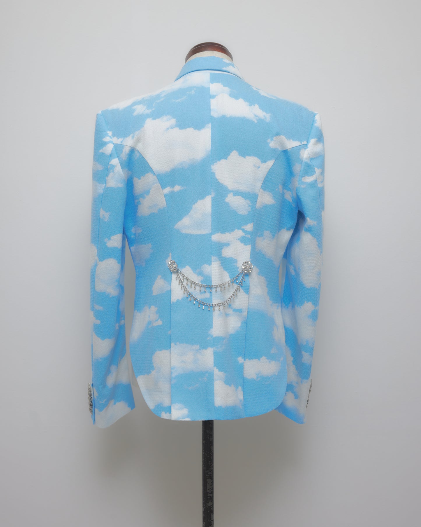 Sky print bijou baloon jacket【Delivery in February 2027】