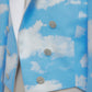 Sky print bijou baloon jacket【Delivery in February 2027】