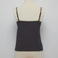 Metal china button camisole Black【Delivery in March 2027】