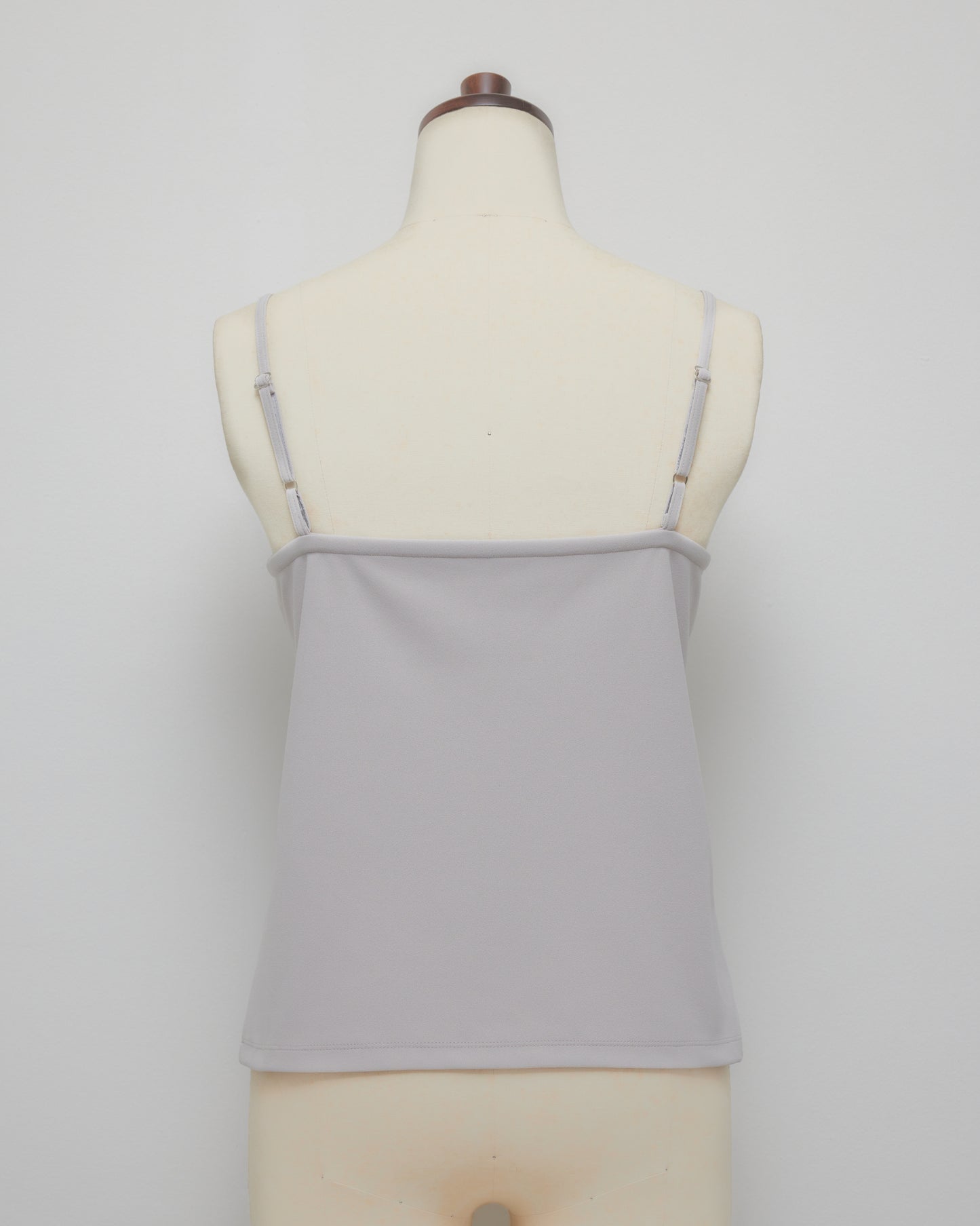 Metal china button camisole Greige【Delivery in March 2027】