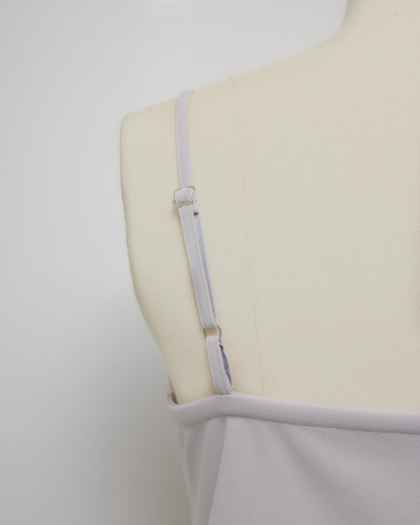 Metal china button camisole Greige【Delivery in March 2027】