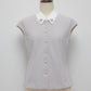 Lace bijou collar blouse Gray【Delivery in March 2027】