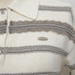 Lace border knit polo shirt Off white【Delivery in January 2027】