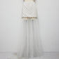 bijou cross tulle skirt【Delivery in March 2027】