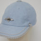 bijou logo check Cap Blue【Delivery in March 2027】