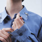 body piercing shirt Blue【Delivery in July 2026】