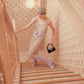silver doily lace mini bag【Delivery in March 2027】