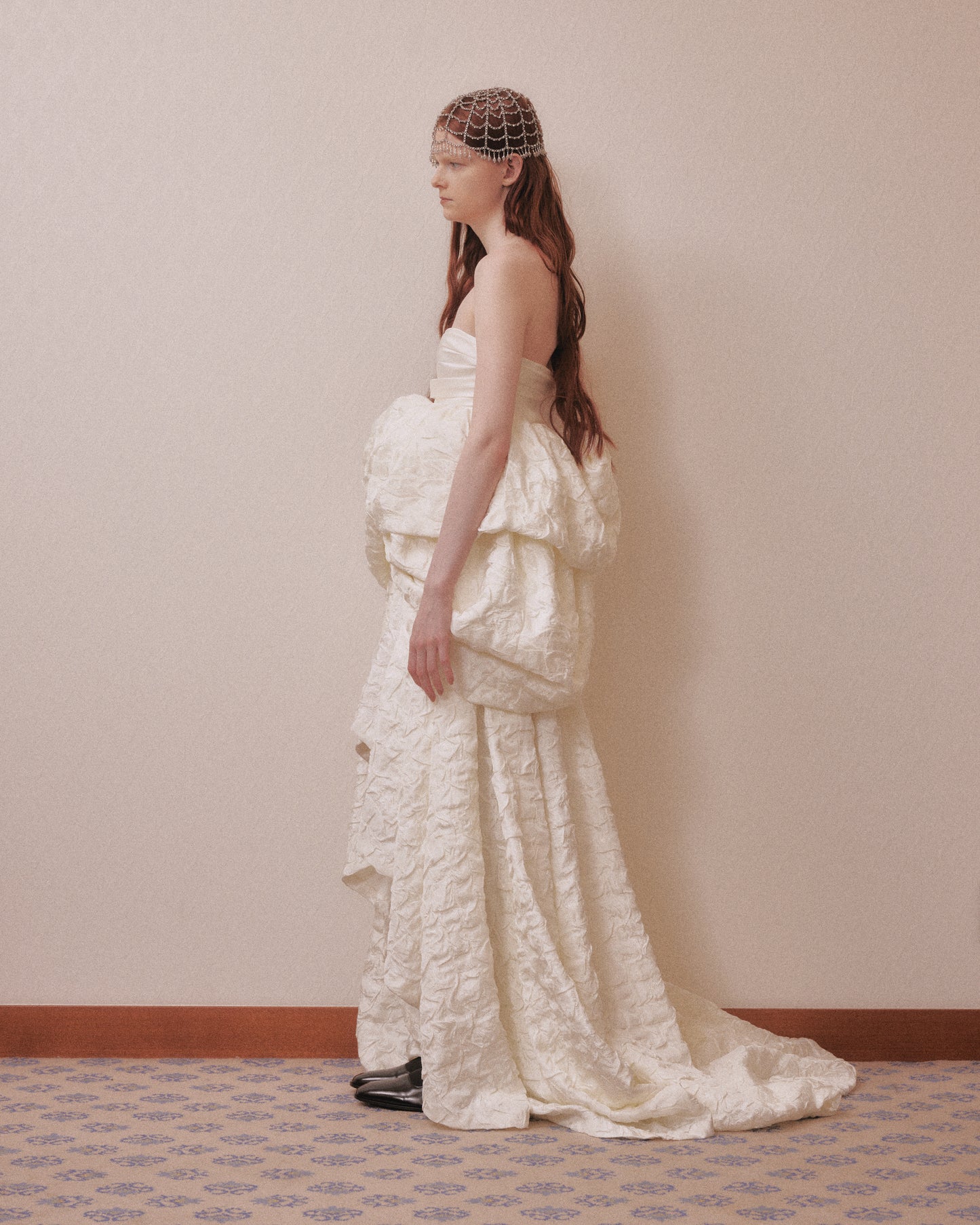 cloud dress White【Delivery in March 2027】