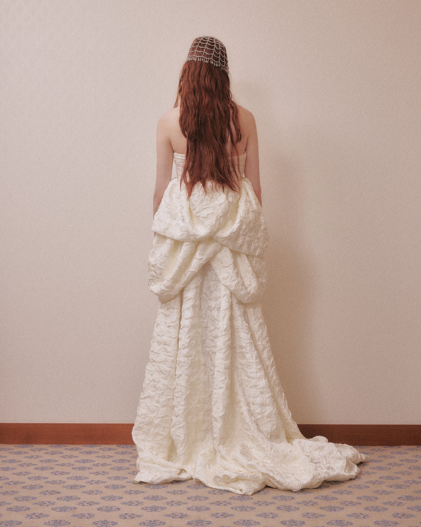 cloud dress White【Delivery in March 2027】