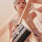 silver doily lace mini bag【Delivery in March 2027】