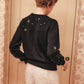Midnight spark embroidery Knit ニット 12 | tanakadaisuke