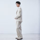 wool linen straight pants【Delivery in September 2026】