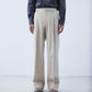 wool linen straight pants【Delivery in September 2026】