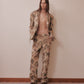 Frolal jacquard fringe pants One color【Delivery in March 2027】