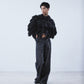feather jacket Black【Delivery in September 2026】