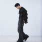 feather jacket Black【Delivery in September 2026】