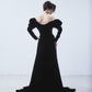 power shoulder drape dress【Delivery in September 2026】