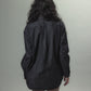 cherry tape ribbon long sleeve shirt Blue【Delivery in September 2026】